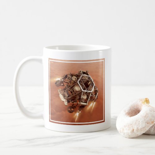 Perseverance Rover Firing Up Descent Stage Engines Coffee Mug