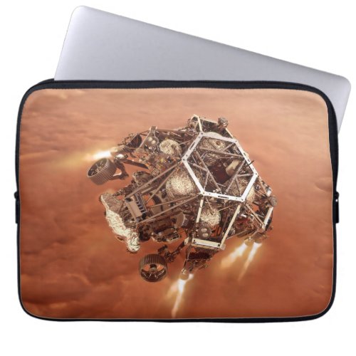 Perseverance Rover Firing Up Descent Stage Engines Laptop Sleeve