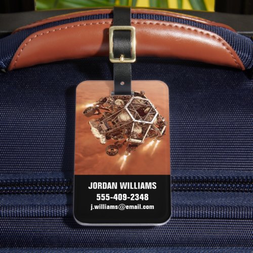 Perseverance Rover Firing Up Descent Stage Engines Luggage Tag