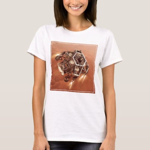 Perseverance Rover Firing Up Descent Stage Engines T_Shirt