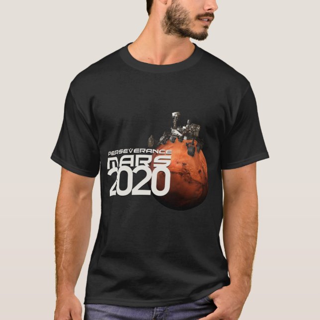 Perseverance Rover Mars 2020 NASA T-shirt design (Front)
