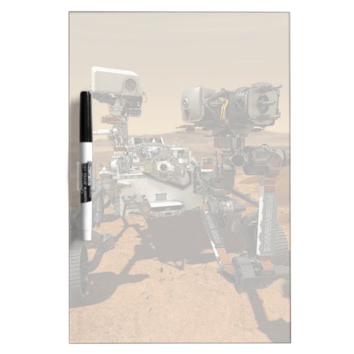 Perseverance Rover Operating On Surface Of Mars Dry Erase Board
