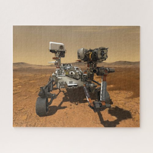 Perseverance Rover Operating On Surface Of Mars Jigsaw Puzzle