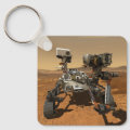 Perseverance Rover Operating On Surface Of Mars. Keychain | Zazzle