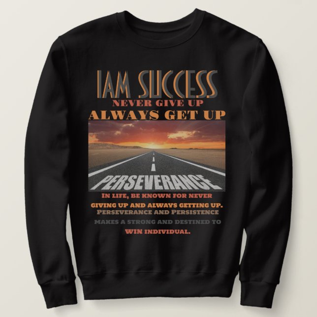 PERSEVERANCE SWEATSHIRT (Design Front)