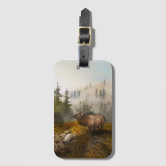 "Perseverance The Elk" Luggage Tag