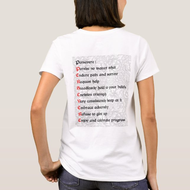 Persevere 1 T-Shirt (Back)