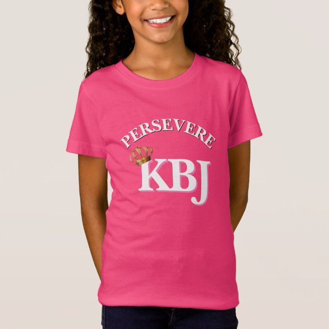 PERSEVERE KBJ Ketanji Brown Jackson Girls T-Shirt (Front)