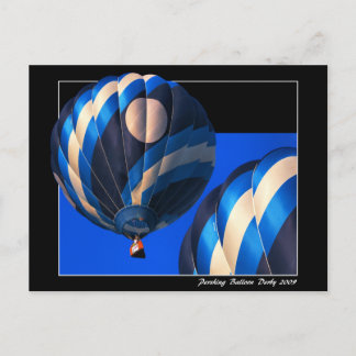 Pershing Balloon Derby 2009 Postcard
