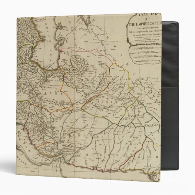 Persia 10 3 ring binder (Front/Inside)