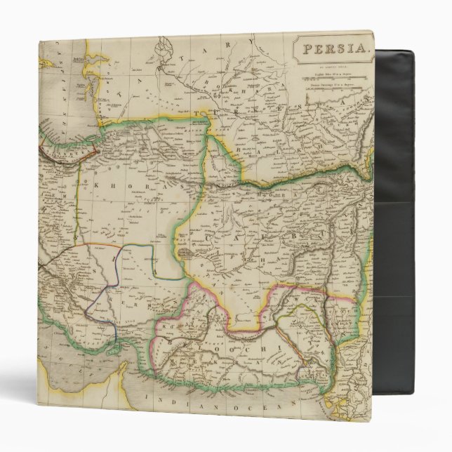 Persia 3 ring binder (Front/Inside)