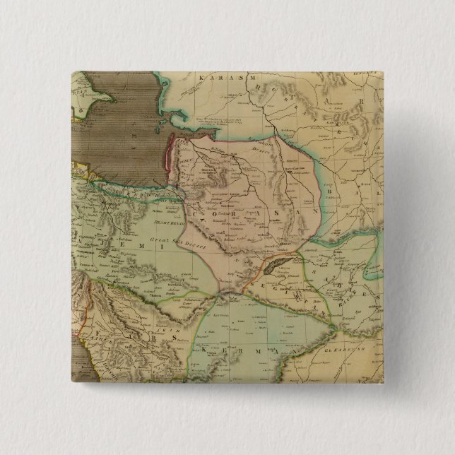 Persia 4 pinback button (Front)