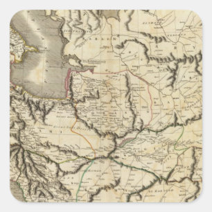 Persia 4 square sticker