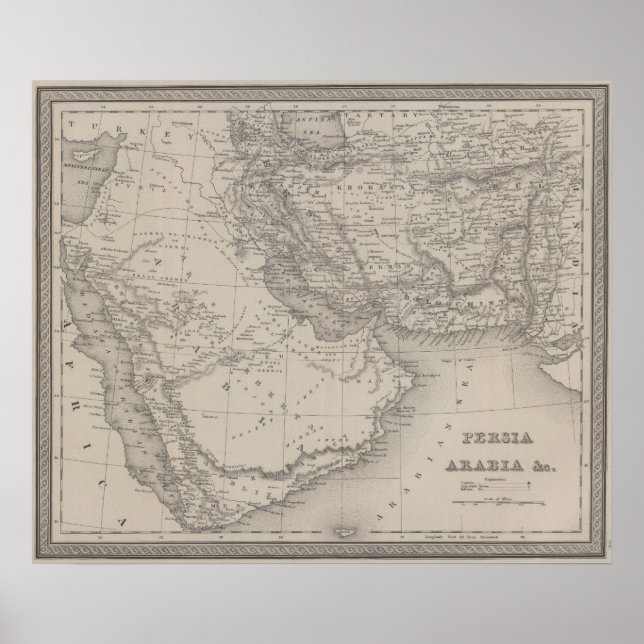 Persia and Arabia Poster (Front)
