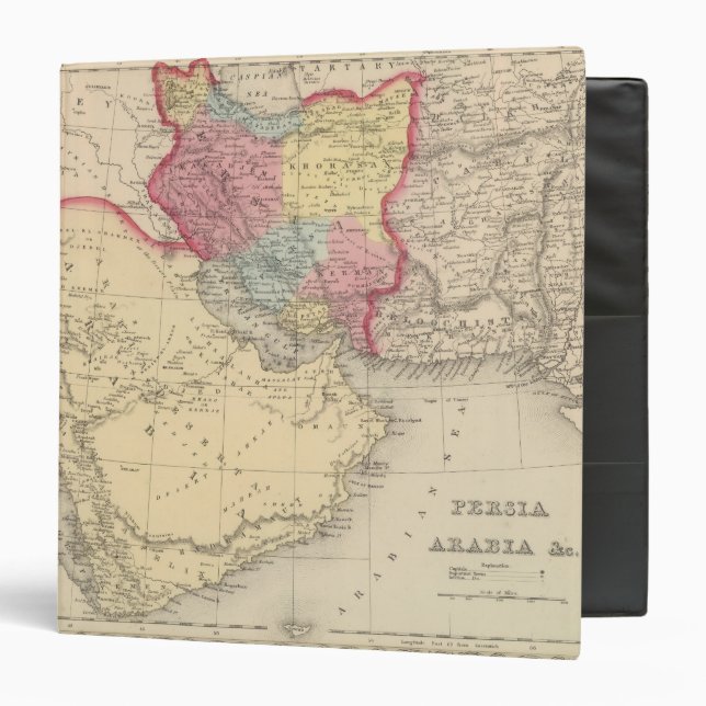 Persia, Arabia 2 3 Ring Binder (Front/Inside)