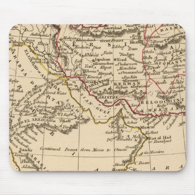 Persia, Arabia Mouse Pad (Front)
