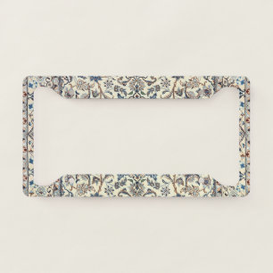 Persia Dusty Blue Gray Grey Accent License Plate Frame