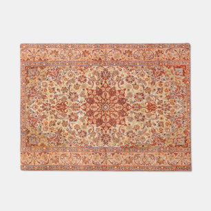 Persia Muted Cream Blush Tan Doormat