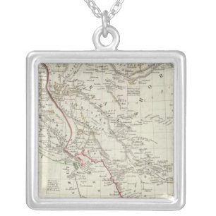 Persia, Ottoman Empire Silver Plated Necklace