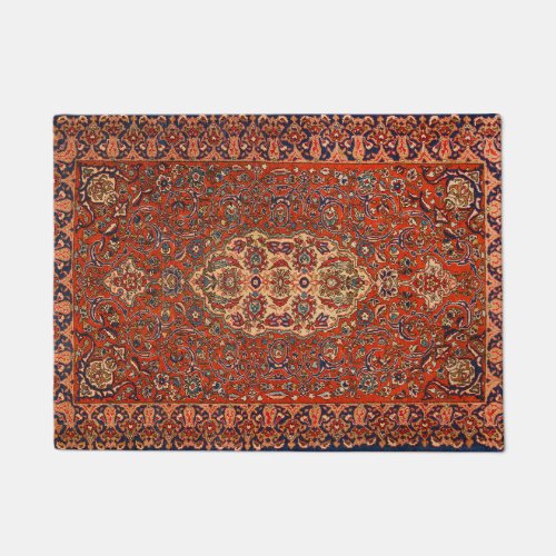 Persia Red Blue Tan  Doormat