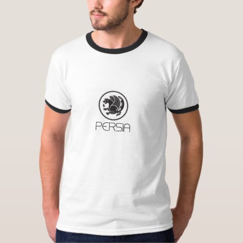 Persia Ringer T_Shirt WhiteBlack T_Shirt