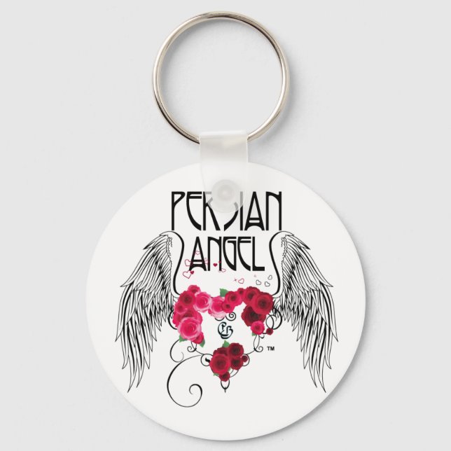 Persian Angel Keychain (Front)