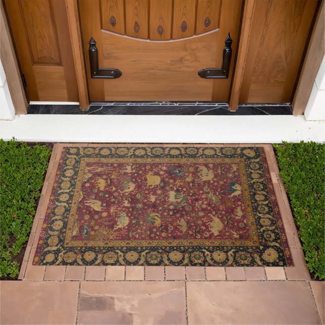 Persian Animal Carpet Welcome Mat (Outdoor)