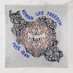 Persian Anniversary Gifts for Friends Free Iran Trinket Tray