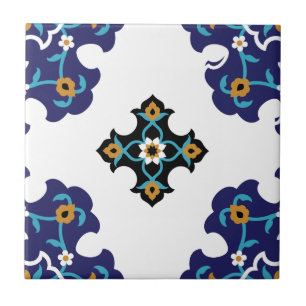 persian Arabesque Ceramic Tile