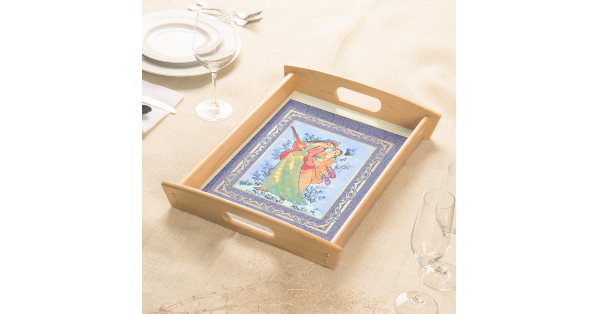 Persian Art Persian New Year Gift Serving Tray Zazzle
