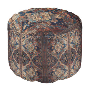 Persian Beautiful Old Pattern Modern Collection Pouf