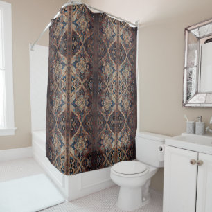 Persian Beautiful Old Pattern Modern Collection Shower Curtain