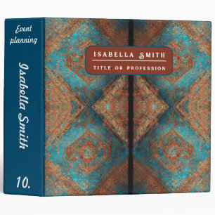 Persian Beautiful Old Pattern Popular Collection 3 Ring Binder