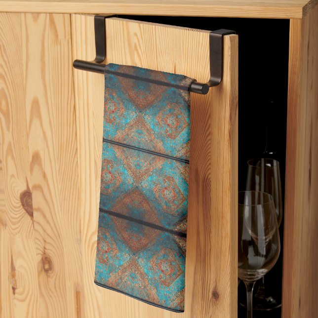 Persian Beautiful Old Pattern Popular Collection Kitchen Towel (Thirds Fold)