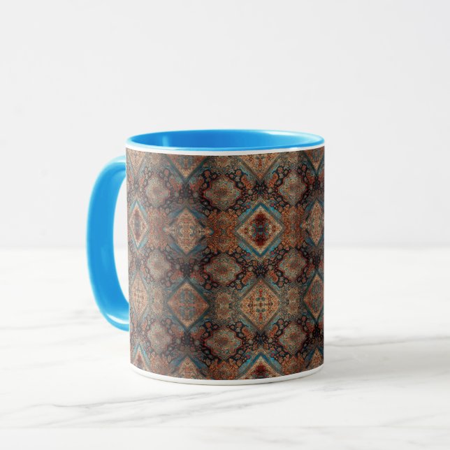 Persian Beautiful Old Pattern Trendy Collection Mug (Front Left)