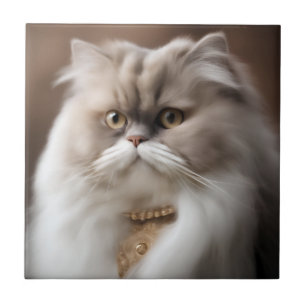 Persian Beauty Cat Ceramic Tile