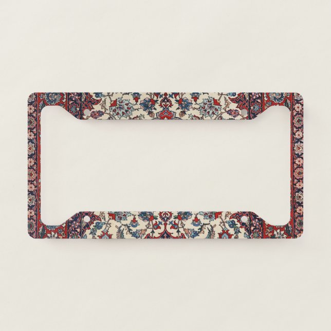 Persian Blue Creme  License Plate Frame (Front)