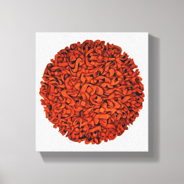 Persian calligraphy Canvas Print (Front)