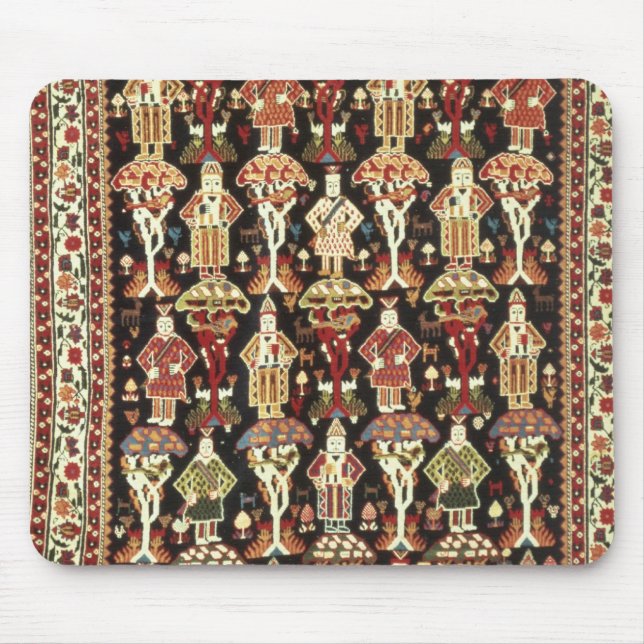 Persian carpet, 19th-20th century mouse pad (Front)