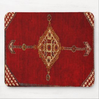 Persian carpet -bold design mouse pad