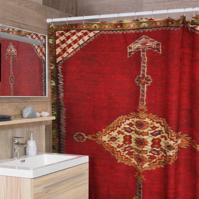 Persian carpet -bold design shower curtain (Creator Uploaded)