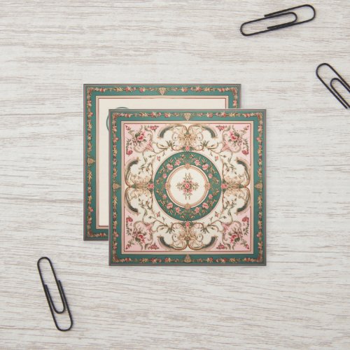 Persian Carpet Cleaning Square Business Card