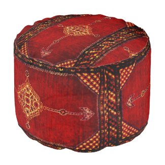 Persian carpet  design pouf