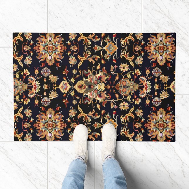 Persian Carpet Intricate Design Doormat (Indoor)