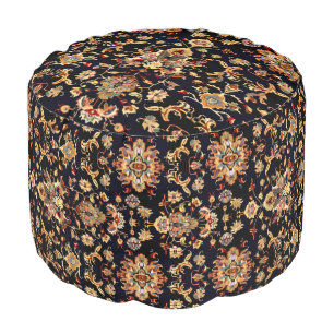 Persian Carpet Intricate Design Pouf