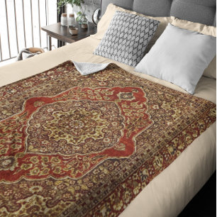 Persian carpet   look -  Tabris Fleece Blanket