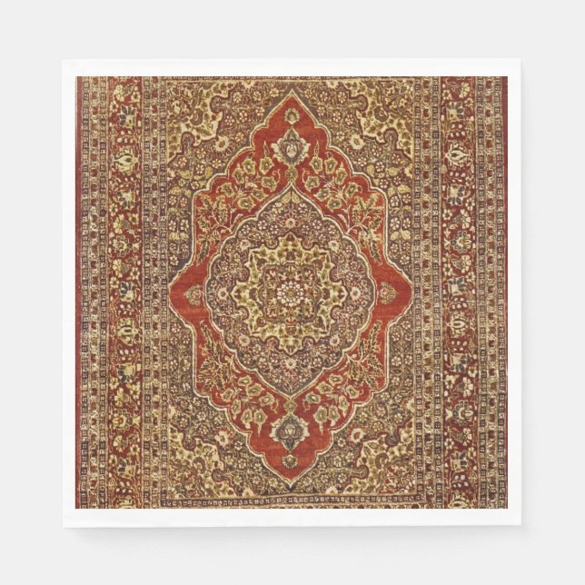 Persian carpet   look -  Tabris Napkins (Front)