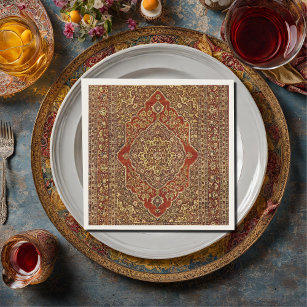 Persian carpet   look -  Tabris Napkins