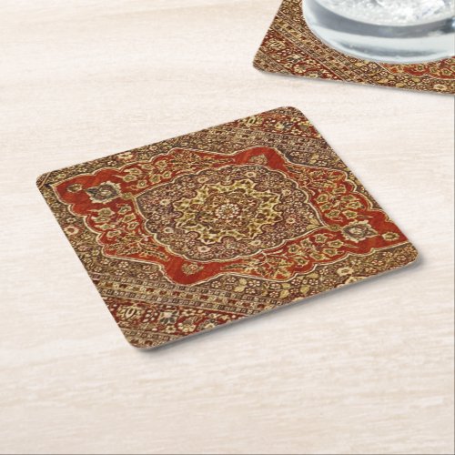 Persian carpet   look _  Tabris Paper Coaster