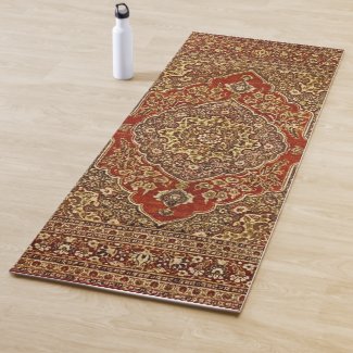 Persian carpet   look -  Tabris Yoga Mat